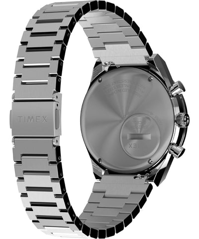 TIMEX TW2W51600 Watch - Q Diver Inspired Chrono 1-Year Warranty Blue Water Resistant Stylish Design (Image 5)