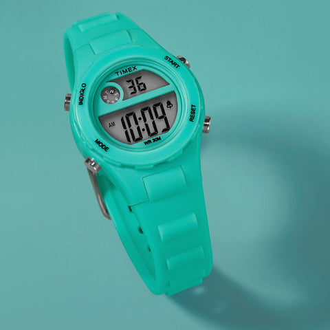 TIMEX TW2W92600 Watch - Kids Digital Watch Water Resistant 1-Year Warranty Fun Green Color Easy-to-Read Display (Image 6)