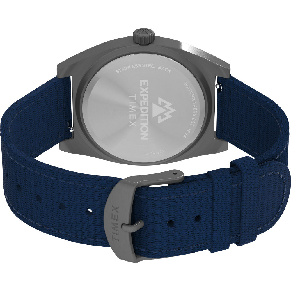 TIMEX TW2Y18200 Watch - Expedition Capstone Navy Durable Water Resistant 1-Year Warranty Stylish Outdoor Design (Image 3)