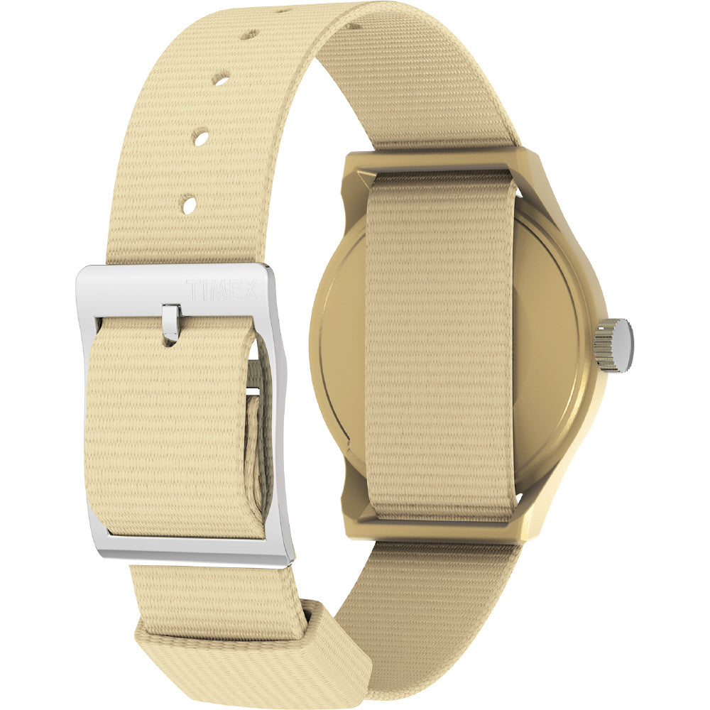 TIMEX TW2Y19800 Watch - Original Camper 1-Year Warranty Beige Durable Water-Resistant Stylish Casual Design (Image 4)