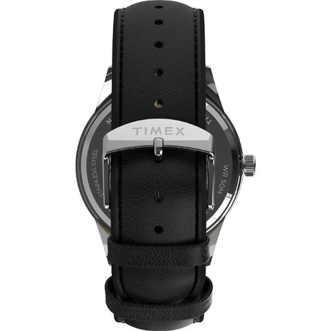 TIMEX TW2Y21600 Watch - "TIMEX Chicago Multi-Function Watch - 1-Year Warranty, Stylish Black Design [Genuine Product]" (Image