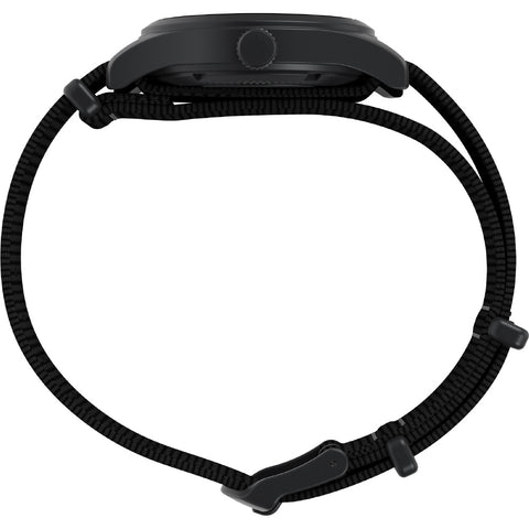 TIMEX TW2Y31900 Watch - Expedition Field Post Solar Black Case Black Dial Solar Powered Water Resistant Durable Design (Image
