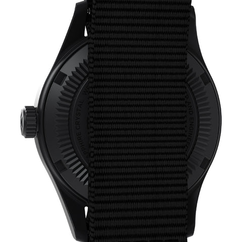 TIMEX TW2Y31900 Watch - Expedition Field Post Solar Black Case Black Dial Solar Powered Water Resistant Durable Design (Image