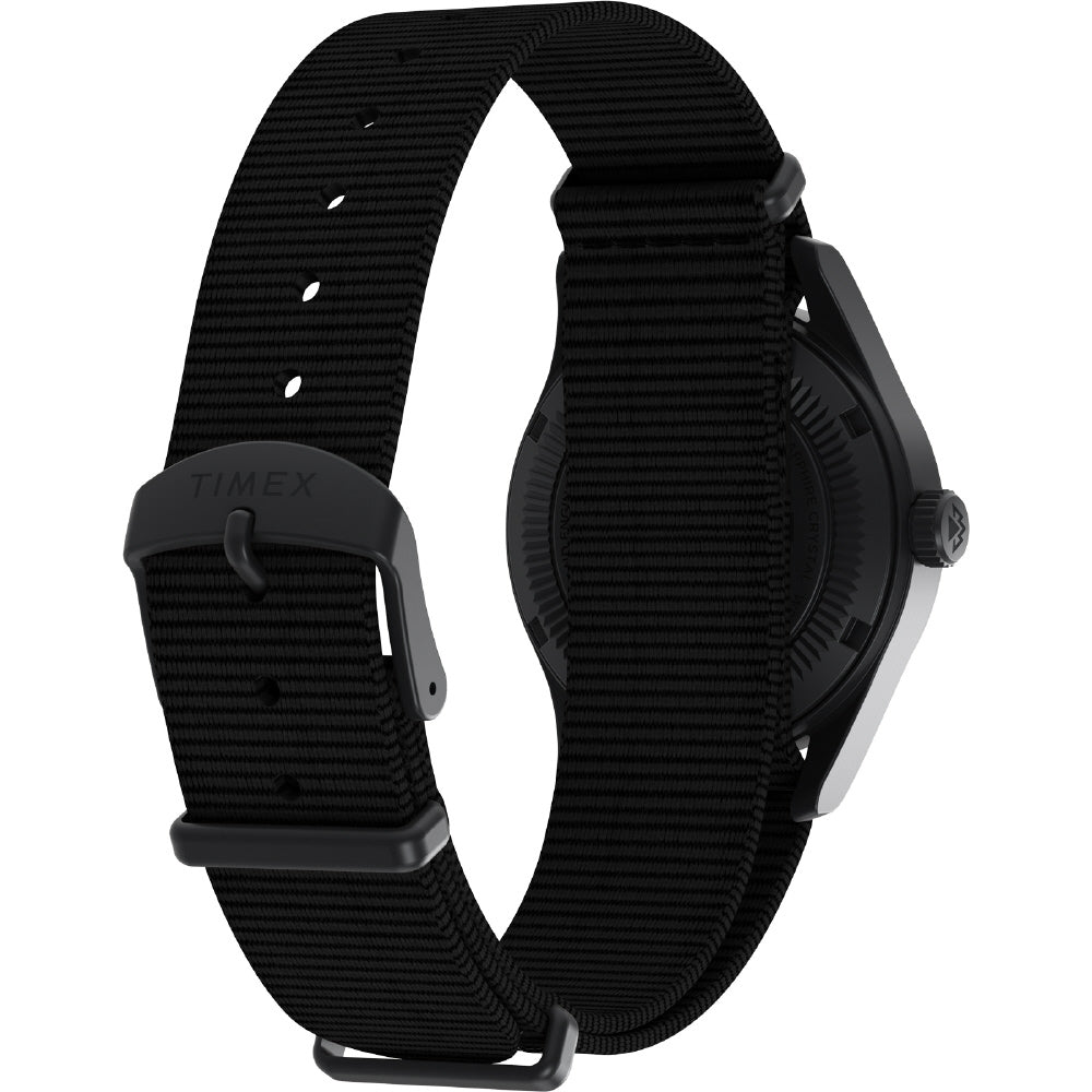 TIMEX TW2Y31900 Watch - Expedition Field Post Solar Black Case Black Dial Solar Powered Water Resistant Durable Design (Image