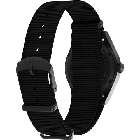 TIMEX TW2Y31900 Watch - Expedition Field Post Solar Black Case Black Dial Solar Powered Water Resistant Durable Design (Image
