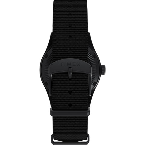 TIMEX TW2Y31900 Watch - Expedition Field Post Solar Black Case Black Dial Solar Powered Water Resistant Durable Design (Image