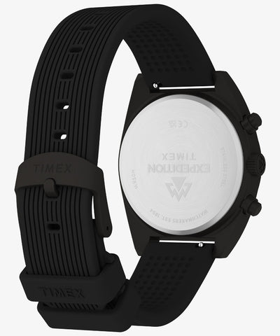TIMEX TW2Y61000 Expedition Capstone Chrono 1-Year Warranty Black Durable Design Water-Resistant Stylish Look