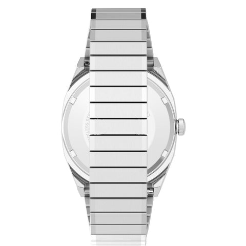 TIMEX TW2Y66700 Watch - 1983 E-Line Automatic Light Blue Stainless Steel Case Water Resistant 1-Year Warranty (Image 5)