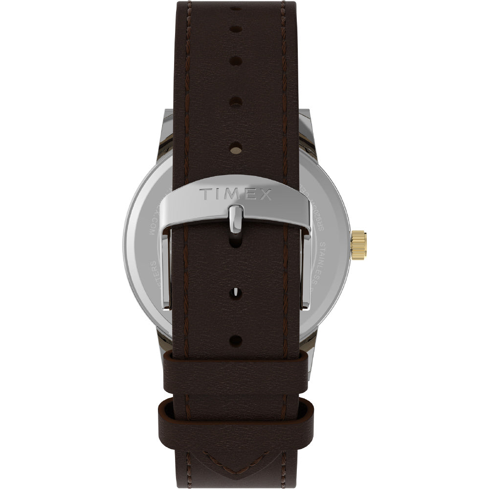 TIMEX TW2Y67600 Watch - Main Street 38mm Green Watch - Water Resistant - Classic Design - 1-Year Warranty (Image 5)