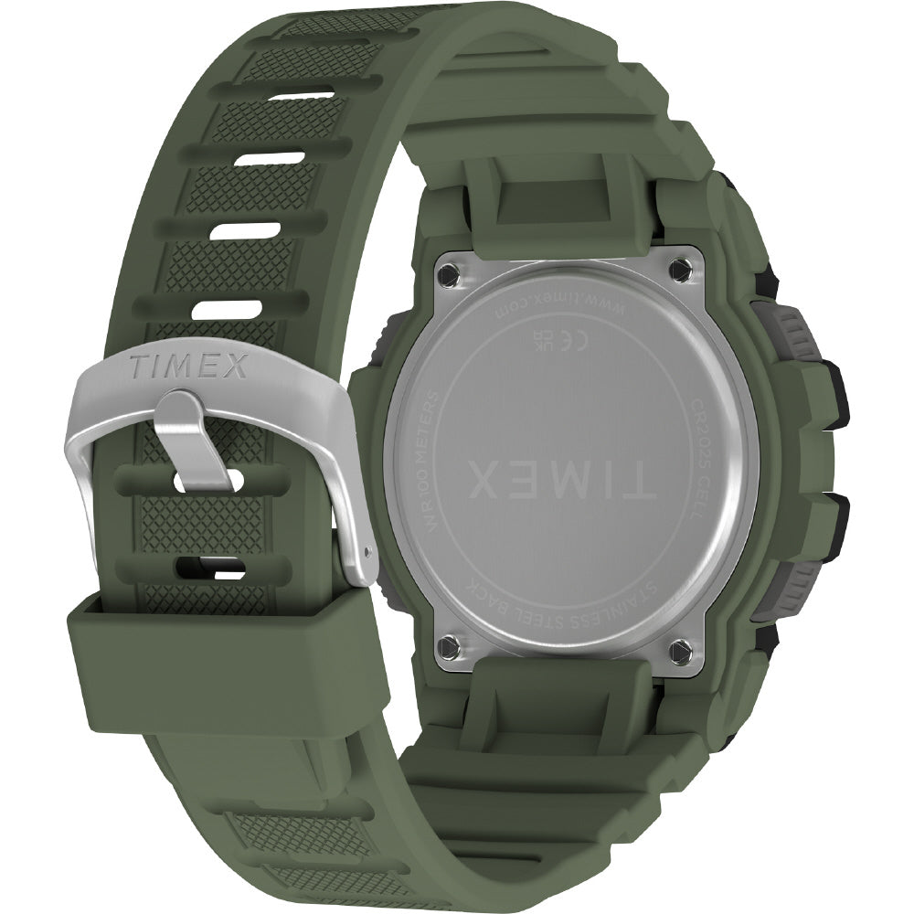 TIMEX TW4B35400 Watch - Expedition CAT 1-Year Warranty Durable Khaki Green Water Resistant Lightweight Design (Image 4)