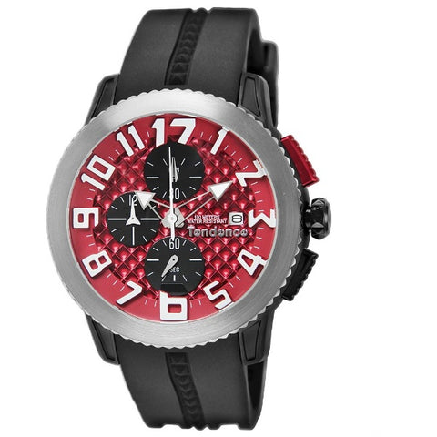 TENDENCE TY016005 Watch - Stylish Dome Design Water Resistant Swiss Movement Comfortable Silicone Strap