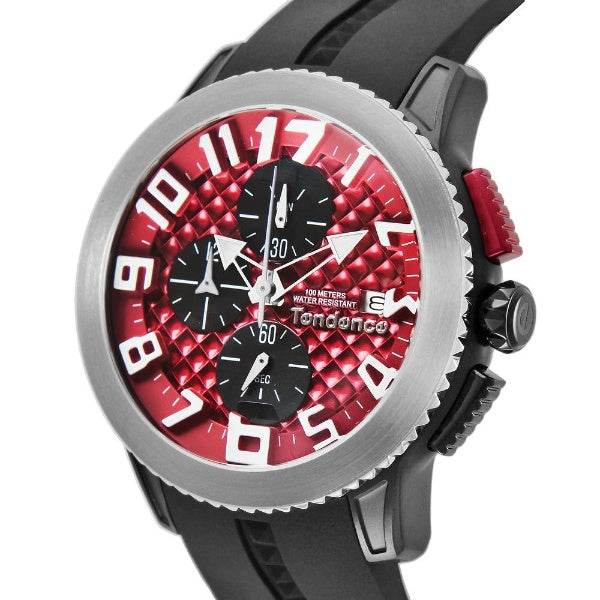 TENDENCE TY016005 Watch - Stylish Dome Design Water Resistant Swiss Movement Comfortable Silicone Strap (Image 2)