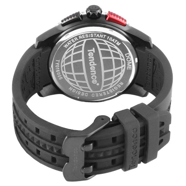 TENDENCE TY016005 Watch - Stylish Dome Design Water Resistant Swiss Movement Comfortable Silicone Strap (Image 3)