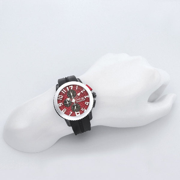 TENDENCE TY016005 Watch - Stylish Dome Design Water Resistant Swiss Movement Comfortable Silicone Strap (Image 4)