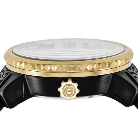 TENDENCE TY143103 Watch - Japan Icon Sharaku Model with 2 Year Warranty Elegant Gold Finish and Unique Artistic Design (Image