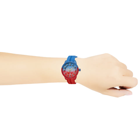 TY933004 Ultraman Zero Collaboration Watch 2-Year Warranty Red/Blue Limited Edition Stylish Design