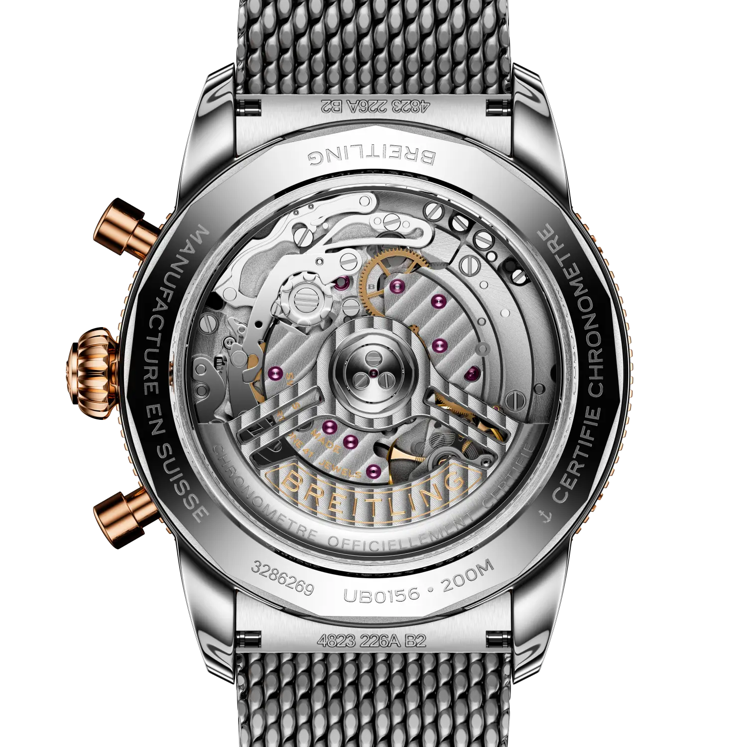 IPPO JAPAN WATCH UB0156H11B1A1 WATCH - Breitling Superocean Heritage B01 Chronograph 42mm Automatic mechanical watches (Image