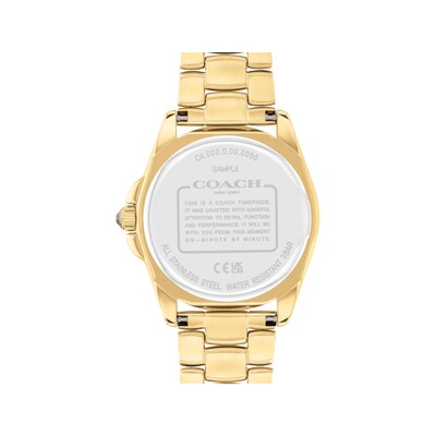COACH 14504274 Watch - GREYSON 2-Year Warranty Gold [Parallel Import]