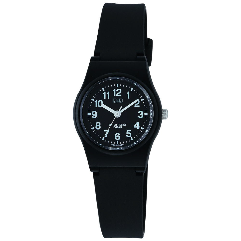 Q&Q V28A-008VK Watch - Stylish Analog Display Water Resistant Durable Strap Lightweight Design