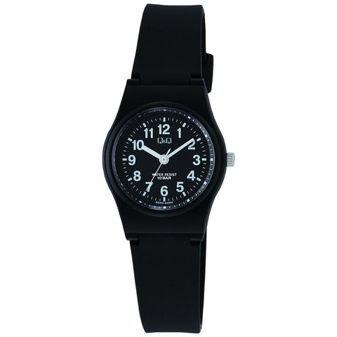 Q&Q V28A-008VK Watch - Stylish Analog Display Water Resistant Durable Strap Lightweight Design