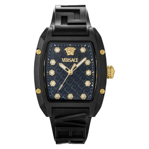 VE0N00125 Dominus Black Watch 2-Year Warranty Elegant Design Water Resistant Stylish Timepiece