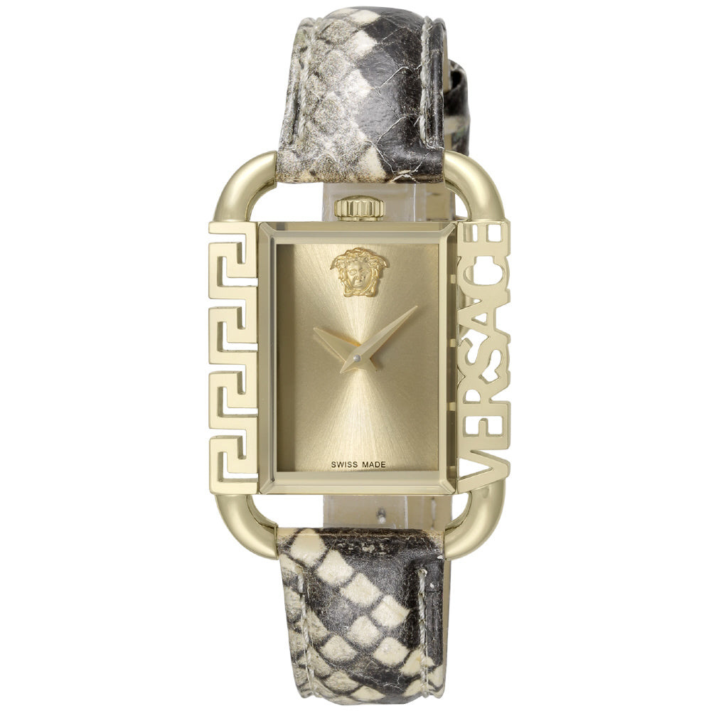 VERSACE VE3B00122 Watch - Flair Gold Stainless Steel Elegant Design Water Resistant 2-Year Warranty