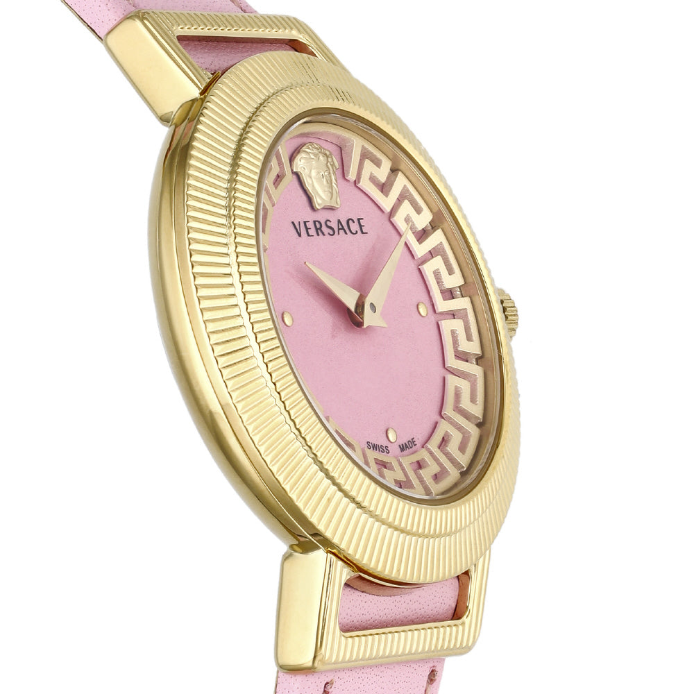 VERSACE VE3D00222 Watch - Greca Chic Pink Watch 2-Year Warranty Stylish Design Water Resistant Elegant Finish (Image 2)
