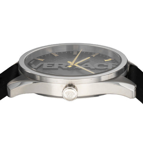 Versace VE3H00723 Luxury Black Watch Water Resistant 2-Year Warranty Stylish Design Durable Materials