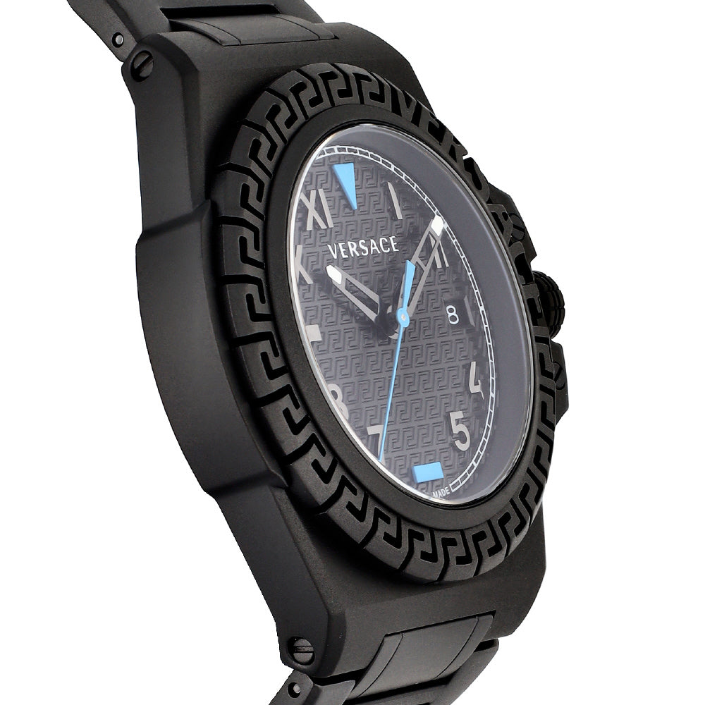 VERSACE VE3I00622 Watch - Greca Reaction Black 2-Year Warranty Stylish Design Durable Build Water-Resistant (Image 4)