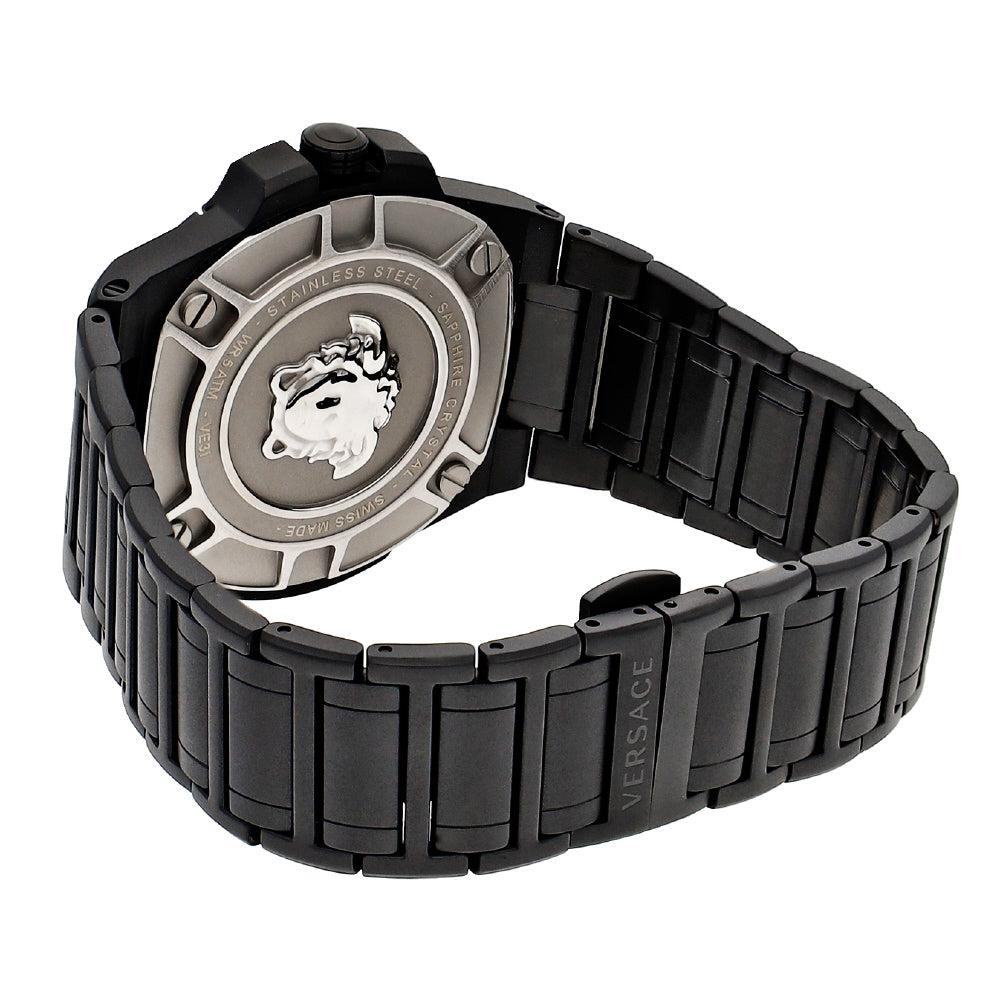 VERSACE VE3I00622 Watch - Greca Reaction Black 2-Year Warranty Stylish Design Durable Build Water-Resistant (Image 6)