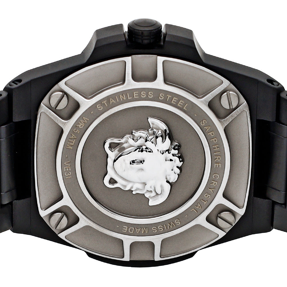 VERSACE VE3I00622 Watch - Greca Reaction Black 2-Year Warranty Stylish Design Durable Build Water-Resistant (Image 7)