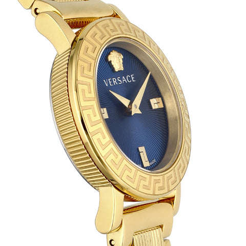 VE6M00522 Stud Icon Blue Dial 2-Year Warranty Elegant Design Water Resistant Stylish Accessory
