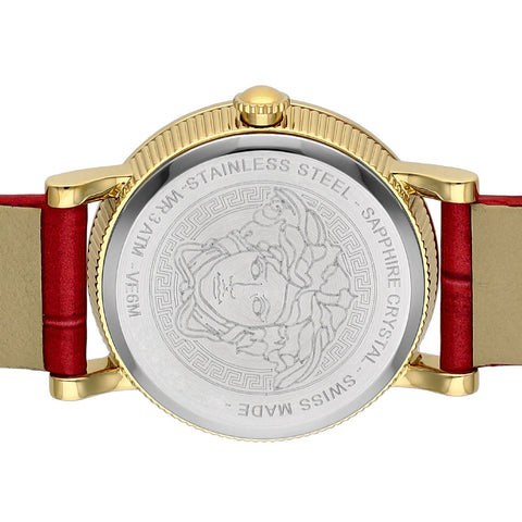 VERSACE VE6M00722 Watch - Studded Icon Design Red Color 2-Year Warranty Luxury Fashion Watch (Image 5)