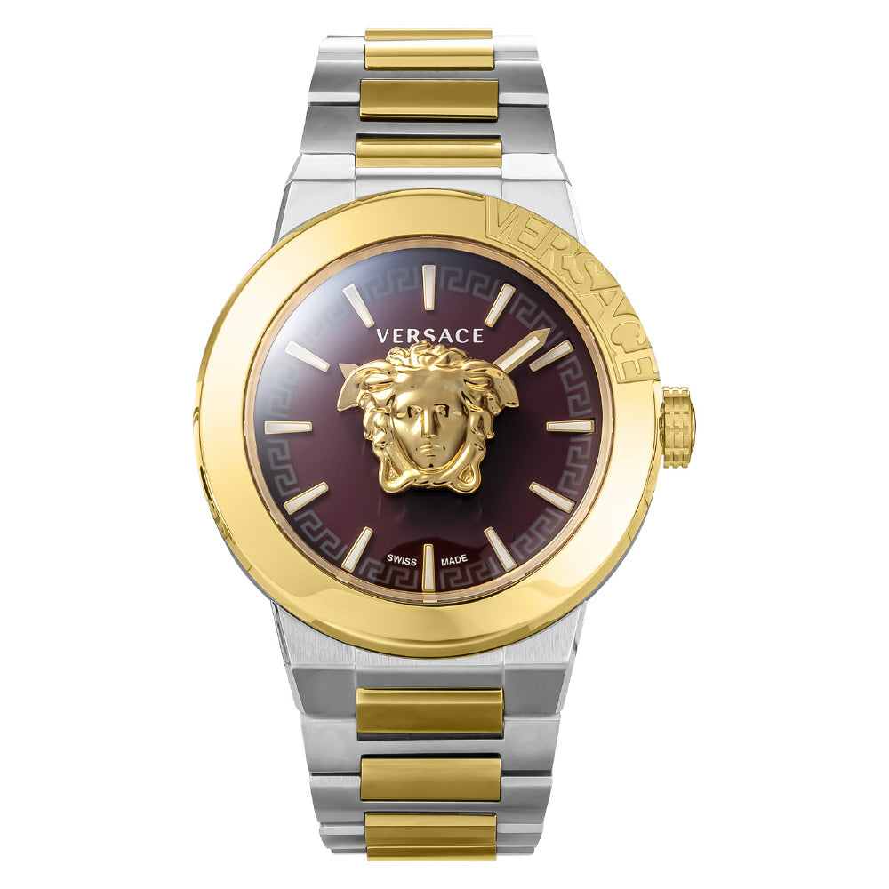 VERSACE VE7E00523 Watch - Medusa Infinite Red 2-Year Warranty Luxury Design Quartz Movement Stylish Timepiece