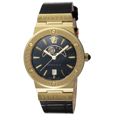 IPPO JAPAN WATCH VE7G00123 Watch - Greca Logo Black 2-Year Warranty Stylish Design Durable Construction Water Resistant