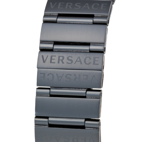VERSACE VE7G00423 Watch - GRECA LOGO Navy Color 2-Year Warranty Elegant Design Swiss Movement (Image 7)
