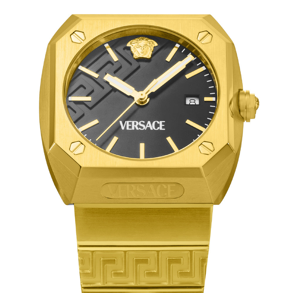 VERSACE VE8F00424 Watch - Antares Collection Black Dial Stainless Steel Case Water Resistant 2-Year Warranty (Image 4)