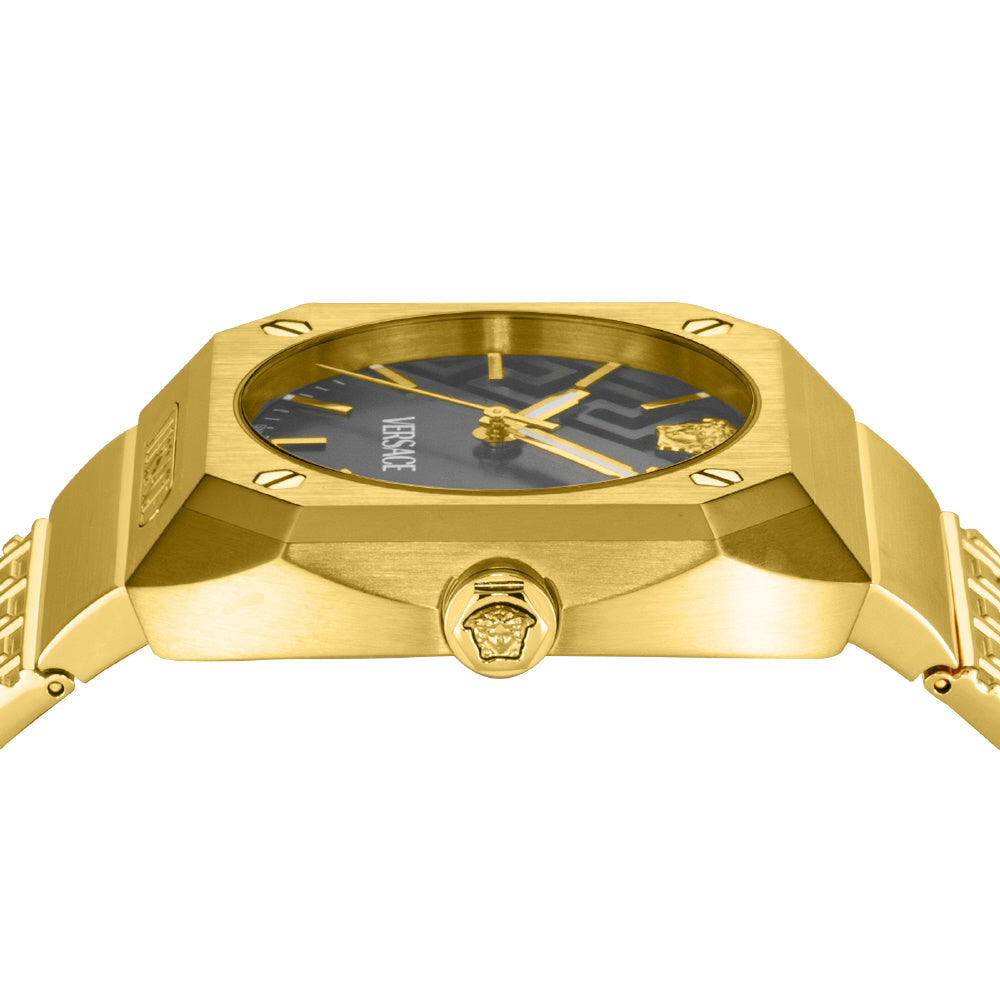 VERSACE VE8F00424 Watch - Antares Collection Black Dial Stainless Steel Case Water Resistant 2-Year Warranty (Image 5)