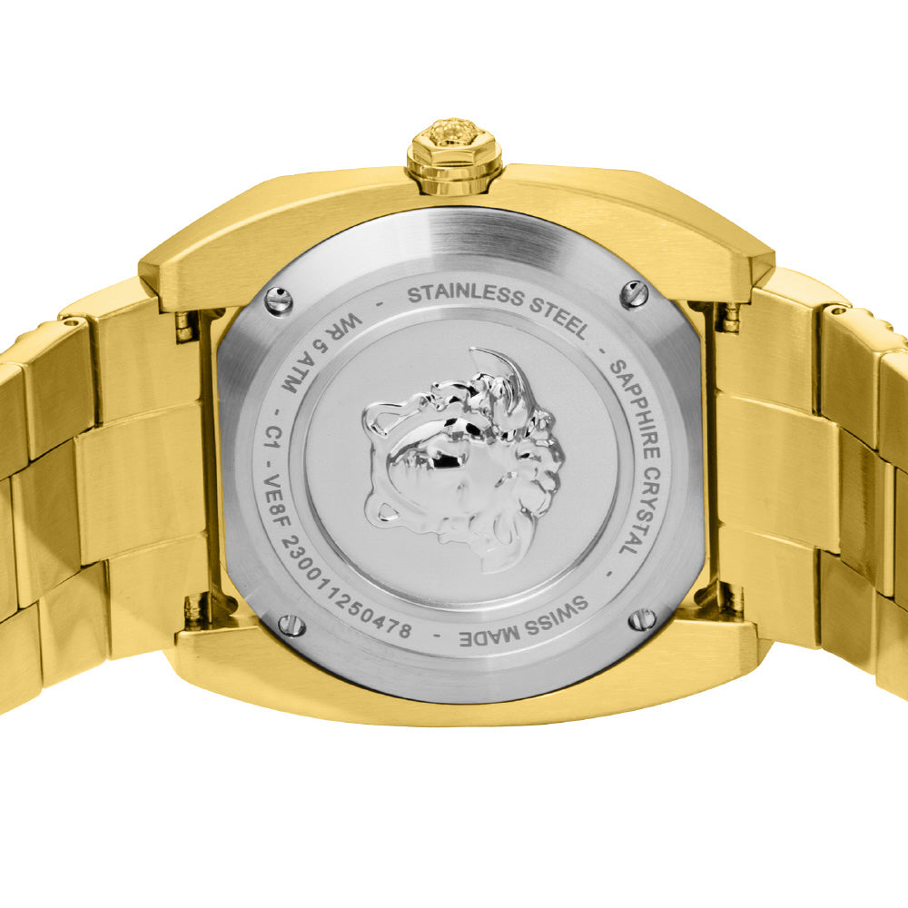 VERSACE VE8F00424 Watch - Antares Collection Black Dial Stainless Steel Case Water Resistant 2-Year Warranty (Image 6)