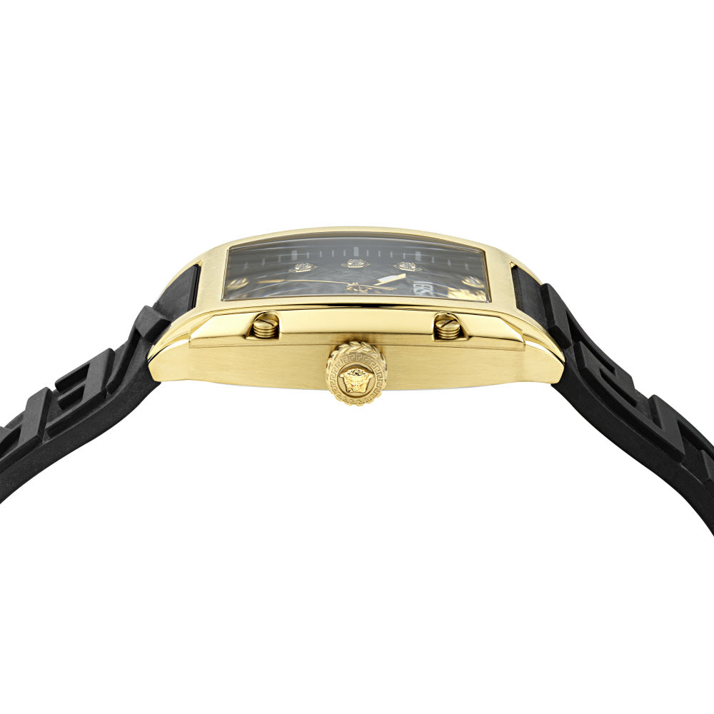 VERSACE VE8K00324 Watch - Dominus 2-Year Warranty Black Stainless Steel Water Resistant Elegant Design (Image 2)