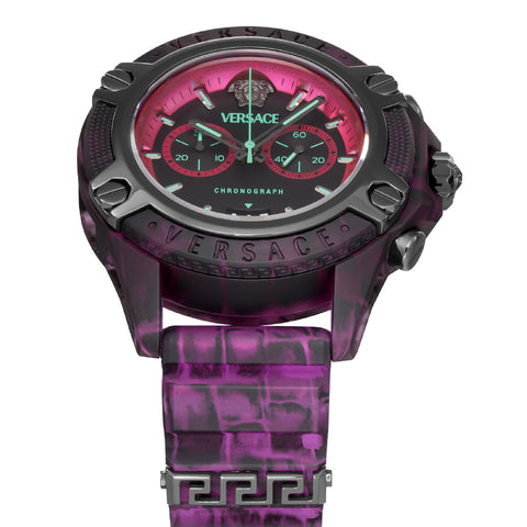 VERSACE VE8P00124 Watch - Icon Active 2-Year Warranty Purple Stylish Design Durable Build Water Resistant (Image 4)
