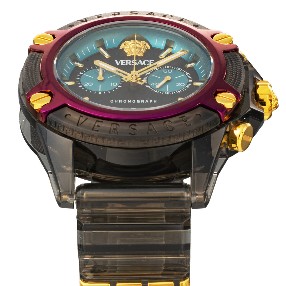 VERSACE VE8P00224 Watch - Icon Active Black 2-Year Warranty Stylish Design Water-Resistant Durable Build (Image 4)