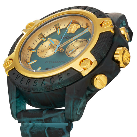 VERSACE VE8P00324 Watch - Icon Active Green 2-Year Warranty Stylish Design Water-Resistant Durable Build (Image 3)