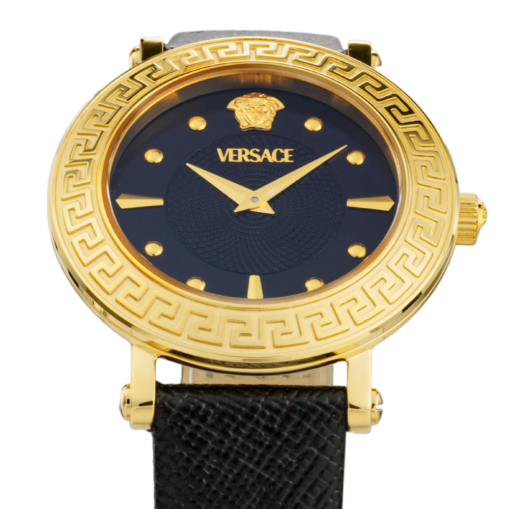 VERSACE VE9C00224 Watch - Greca Sphere 2-Year Warranty Black Stainless Steel Water Resistant Elegant Design (Image 4)
