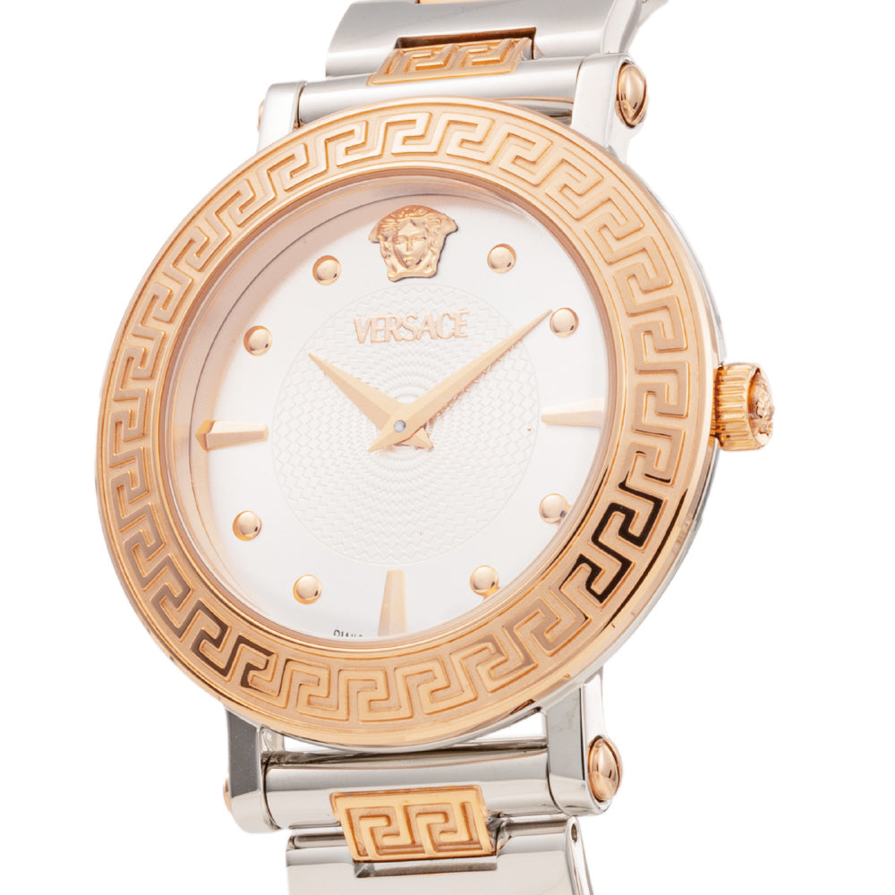 VERSACE VE9C00624 Watch - Greca Sphere Silver Watch 2-Year Warranty Elegant Design Water Resistant Stylish Accessory (Image 3