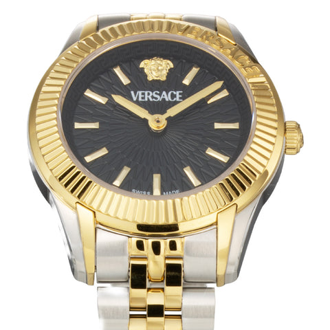 IPPO JAPAN WATCH VE9CA1125 Watch - GRECA TIME 2-Year Warranty Black Stylish Design Water Resistant Durable Construction (Imag