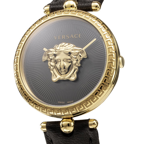 VERSACE VECQ00118 Watch - Palazzo Empire Black Luxury Watch 2-Year Warranty Elegant Design Swiss Movement (Image 4)
