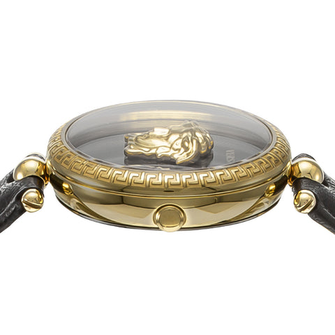 VERSACE VECQ00118 Watch - Palazzo Empire Black Luxury Watch 2-Year Warranty Elegant Design Swiss Movement (Image 6)