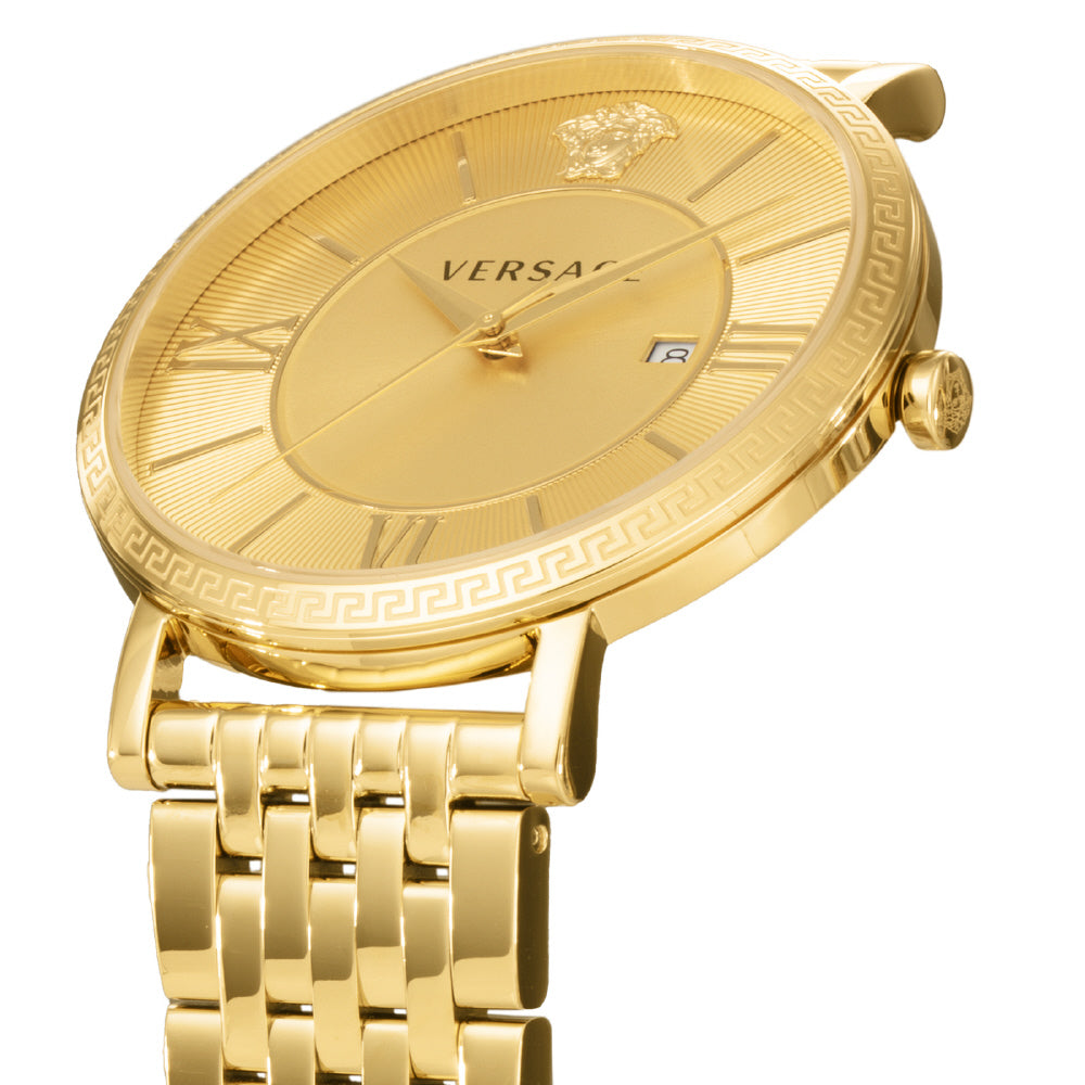 VERSACE VENCA0524 Watch - Gold Luxury Watch Water Resistant 2-Year Warranty Elegant Design (Image 3)
