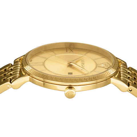 VERSACE VENCA0524 Watch - Gold Luxury Watch Water Resistant 2-Year Warranty Elegant Design (Image 5)